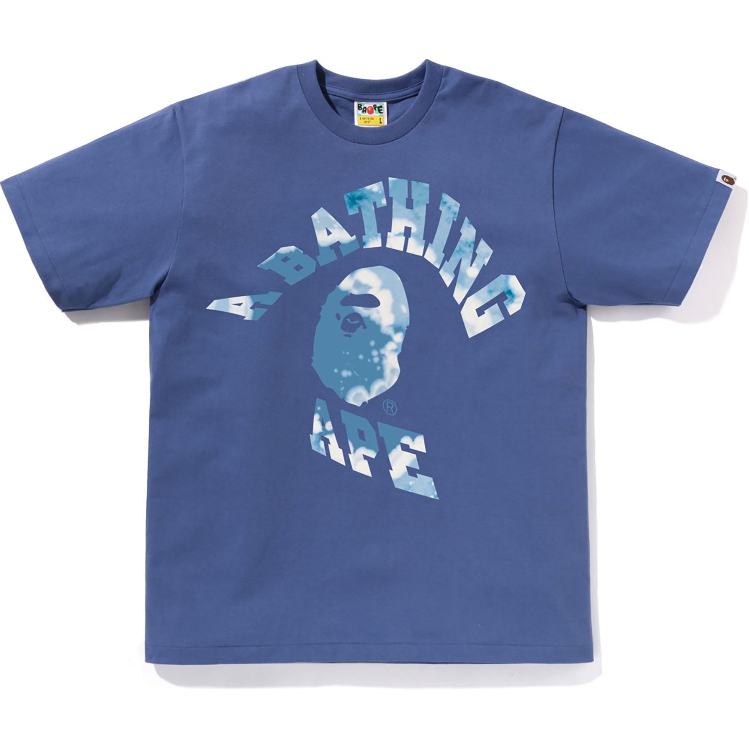 Mens Tie Dye Twist College T Shirt A bathing ape оригінал – Купити в Україні – детальний вид