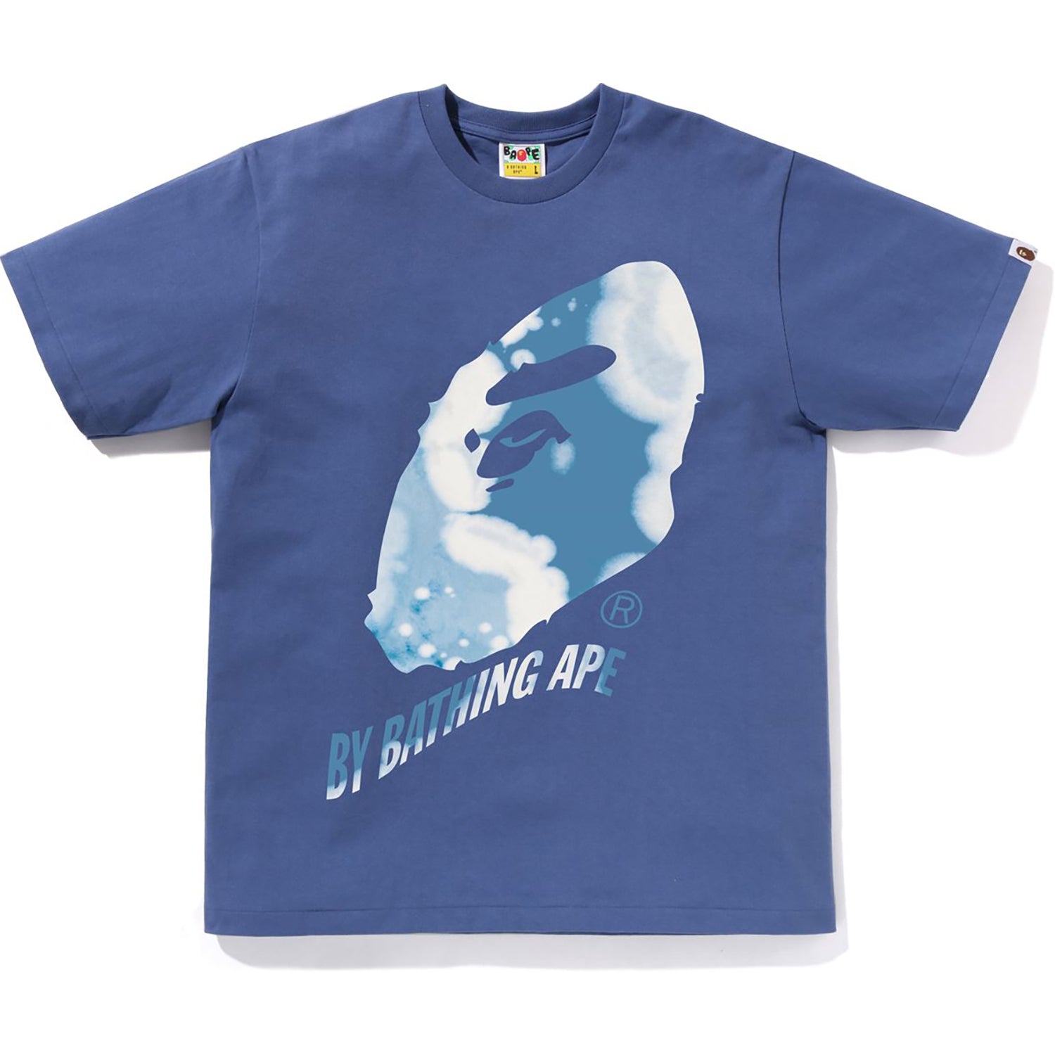 Mens Tie Dye Twist By Bathing Ape T Shirt A bathing ape – Гарантія оригінальності – вид ззаду