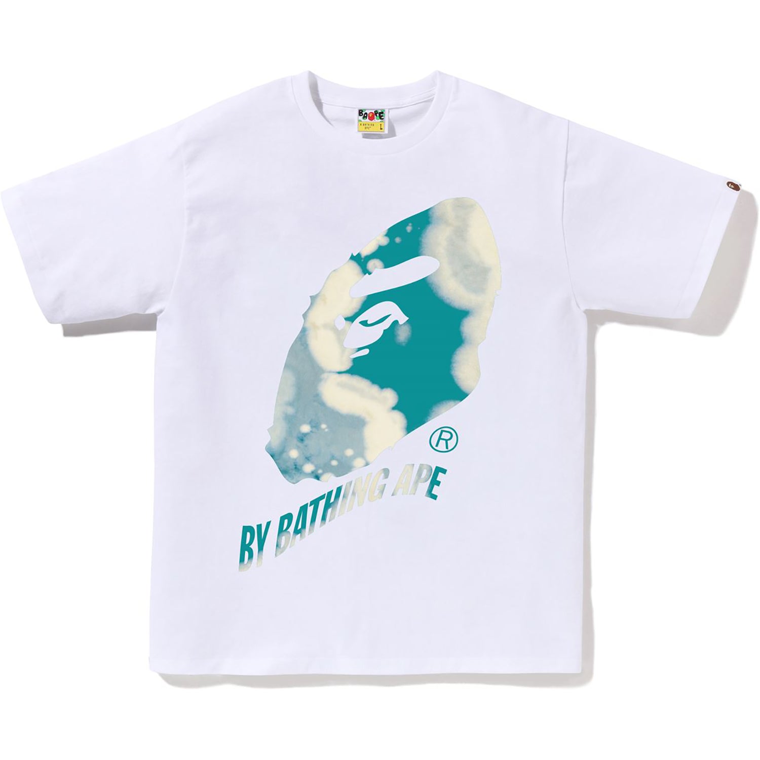 Mens Tie Dye Twist By Bathing Ape T Shirt A bathing ape – Гарантія оригінальності – детальний вид