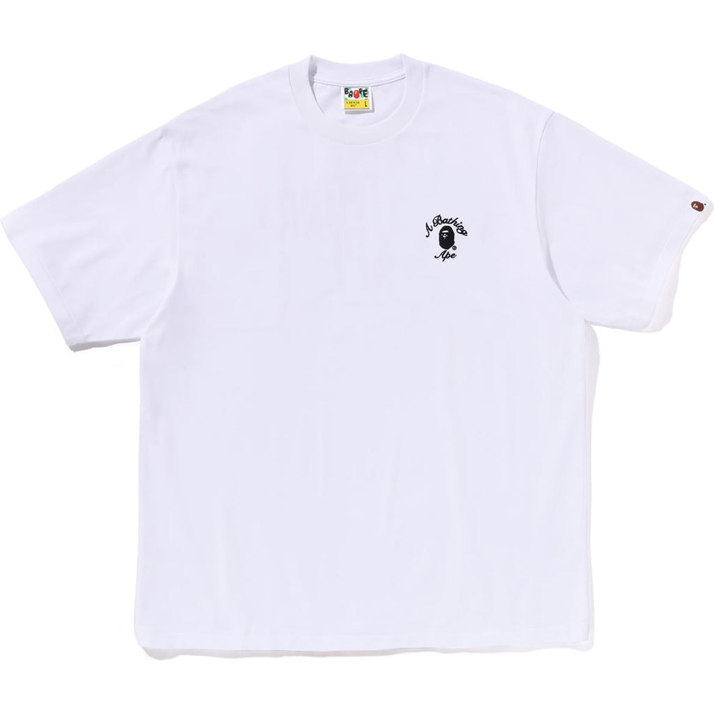 Mens One Point Ape Head College Relaxed Fit T Shirt A bathing ape оригінал – Купити в Україні – детальний вид