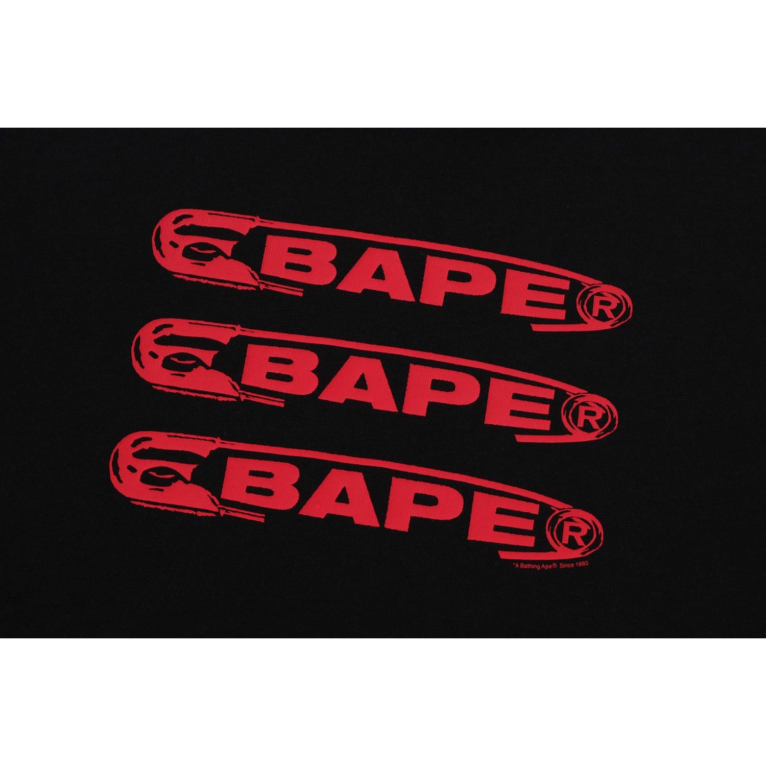 Оригінальна Pin Logo Relaxed Fit Tee Mens A bathing ape – збільшений вид
