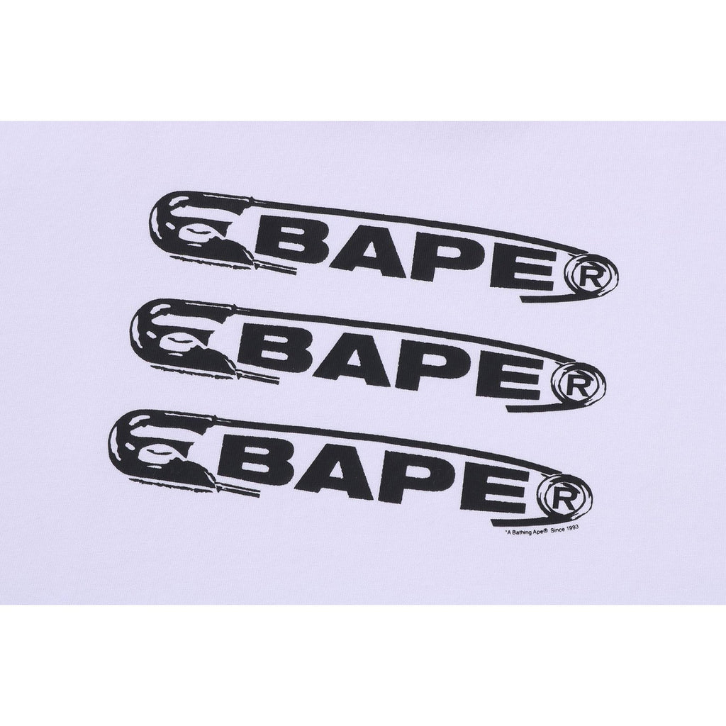 Оригінальна Pin Logo Relaxed Fit Tee Mens A bathing ape – вид ззаду