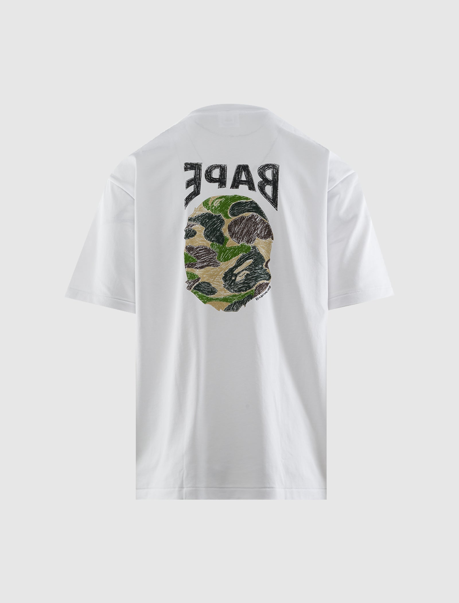 Abc Camo Hand Draw Ape Head Tee A bathing ape – Гарантія оригінальності – детальний вид