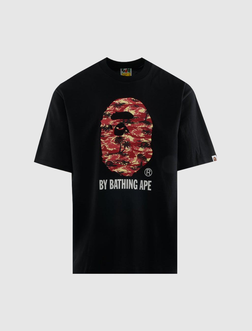 Palm Tree Camo College Tee A bathing ape – Гарантія оригінальності – боковий вид