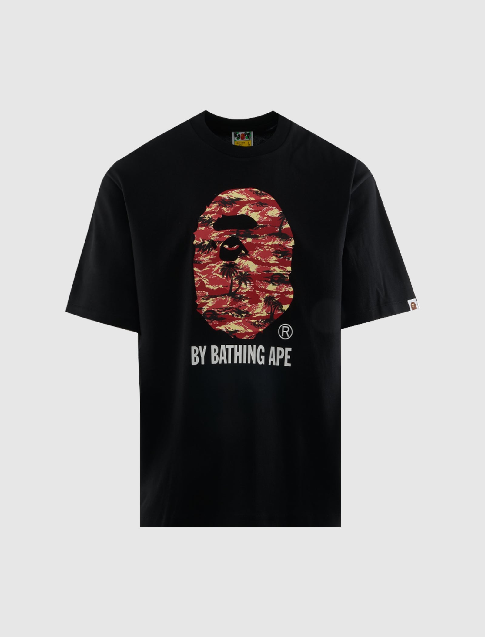 Palm Tree Camo College Tee A bathing ape – Гарантія оригінальності – боковий вид