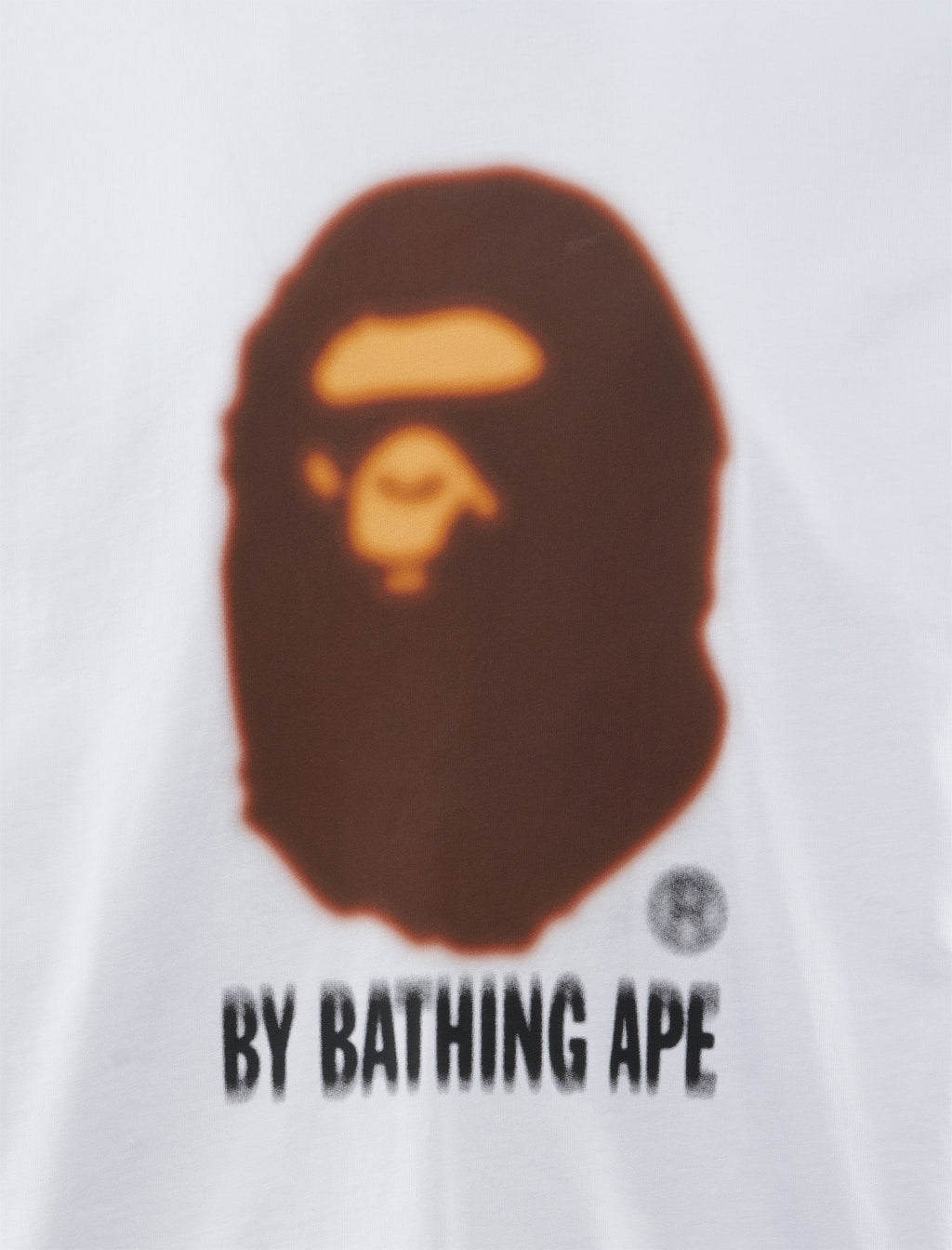 Blur Relaxed Fit Tee A bathing ape – Гарантія оригінальності – вид ззаду