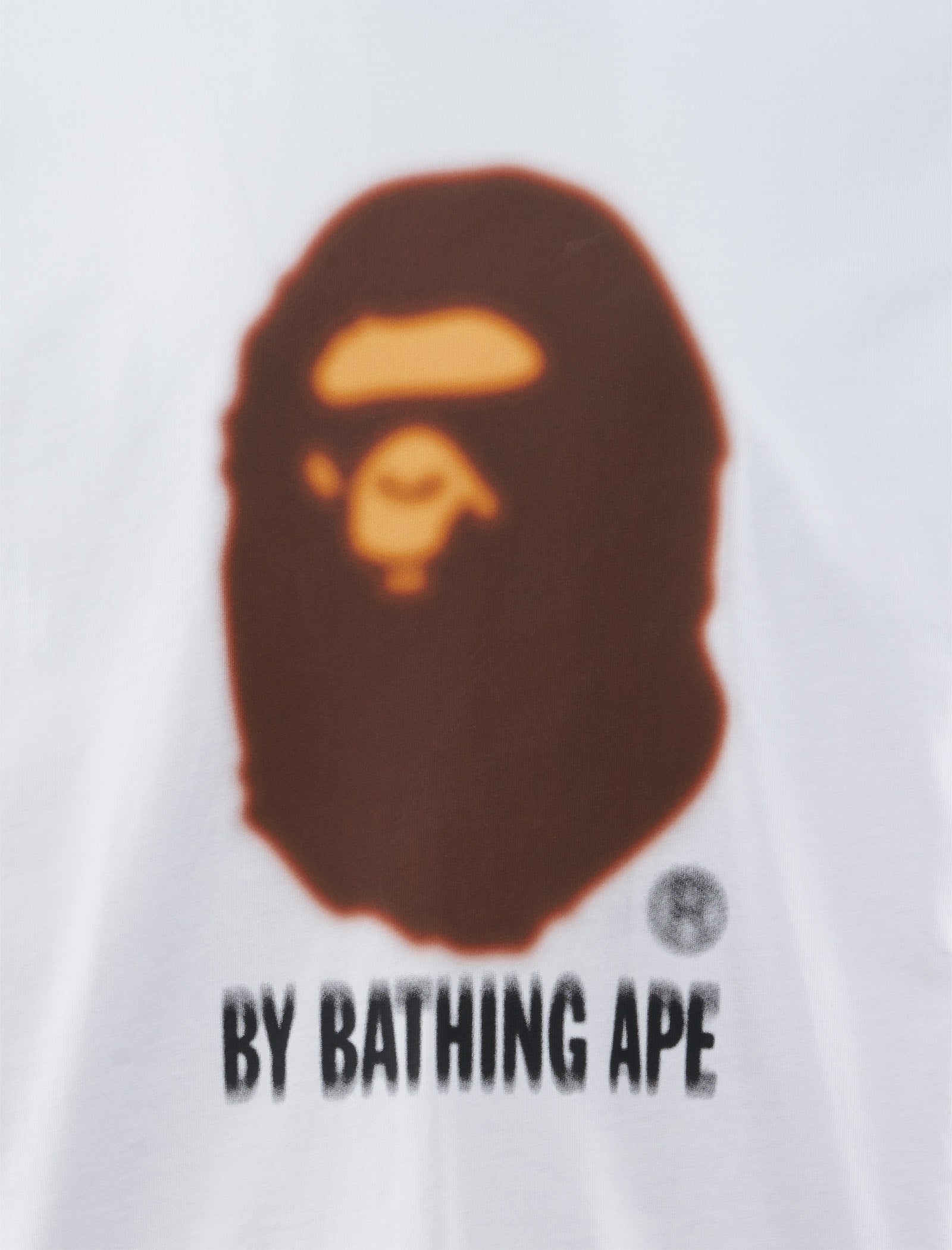 Blur Relaxed Fit Tee A bathing ape – Гарантія оригінальності – вид ззаду