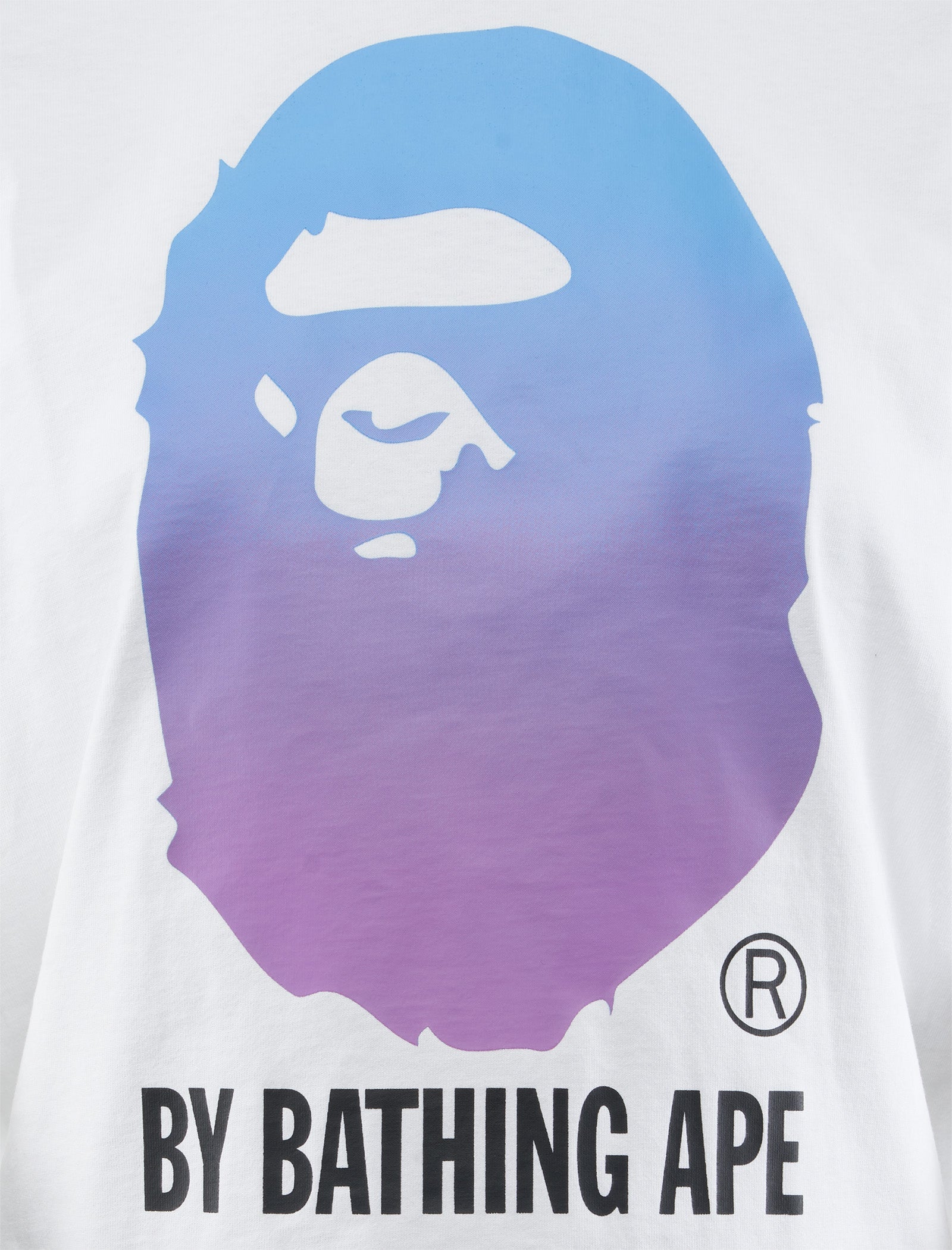 Womens Gradation Ape Tee A bathing ape – Гарантія оригінальності – вид ззаду