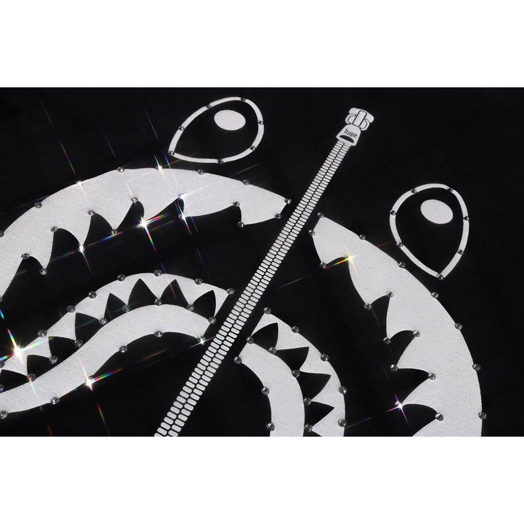 Оригінальна Crystal Stone Shark Tee Ladies A bathing ape – вид ззаду