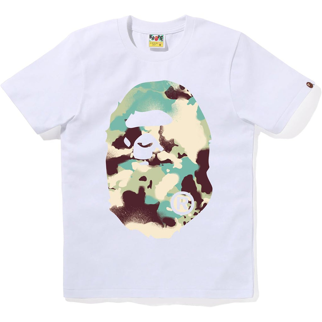 Map Camo Big Ape Head Tee Ladies A bathing ape – Гарантія оригінальності – детальний вид