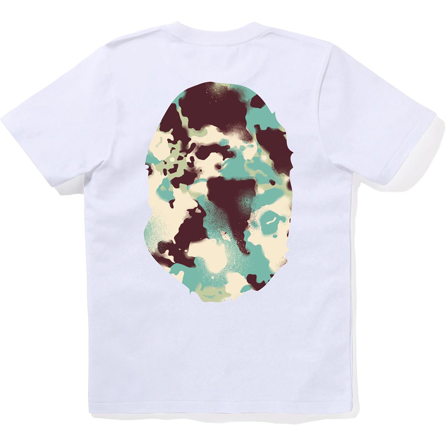 Map Camo Big Ape Head Tee Ladies A bathing ape – Гарантія оригінальності – збільшений вид