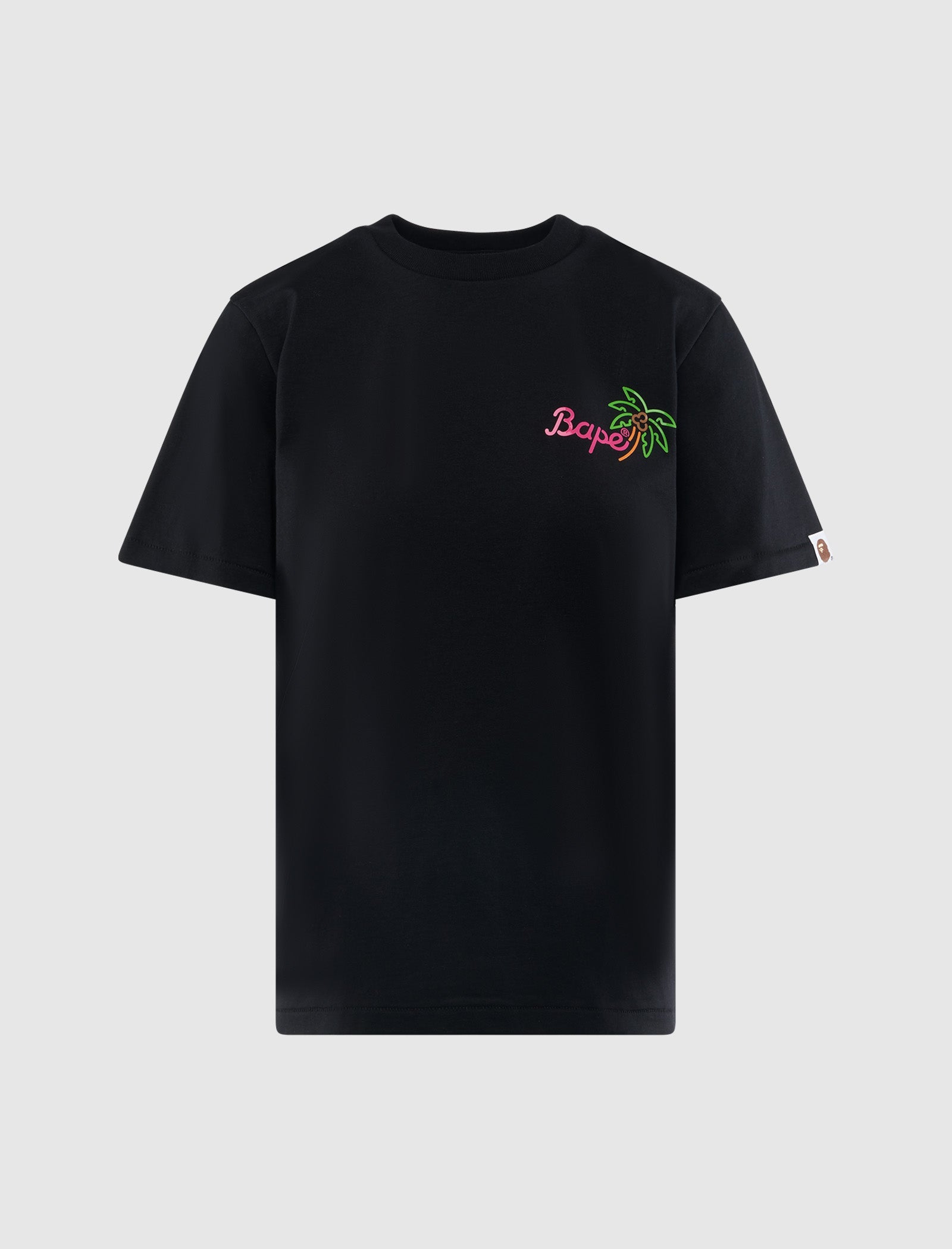 Оригінальна Womens Neon Ape Head Tee A bathing ape – боковий вид