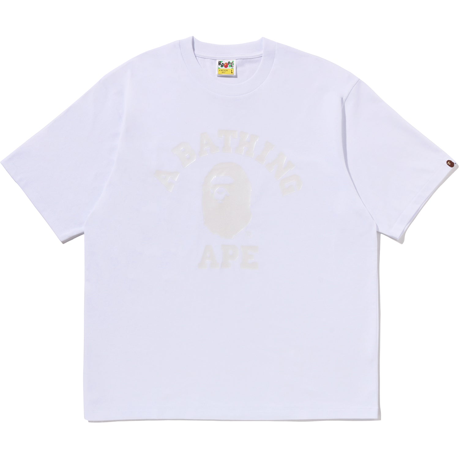 Оригінальна Us Limited Metallic College Relaxed Fit Tee Mens A bathing ape – детальний вид