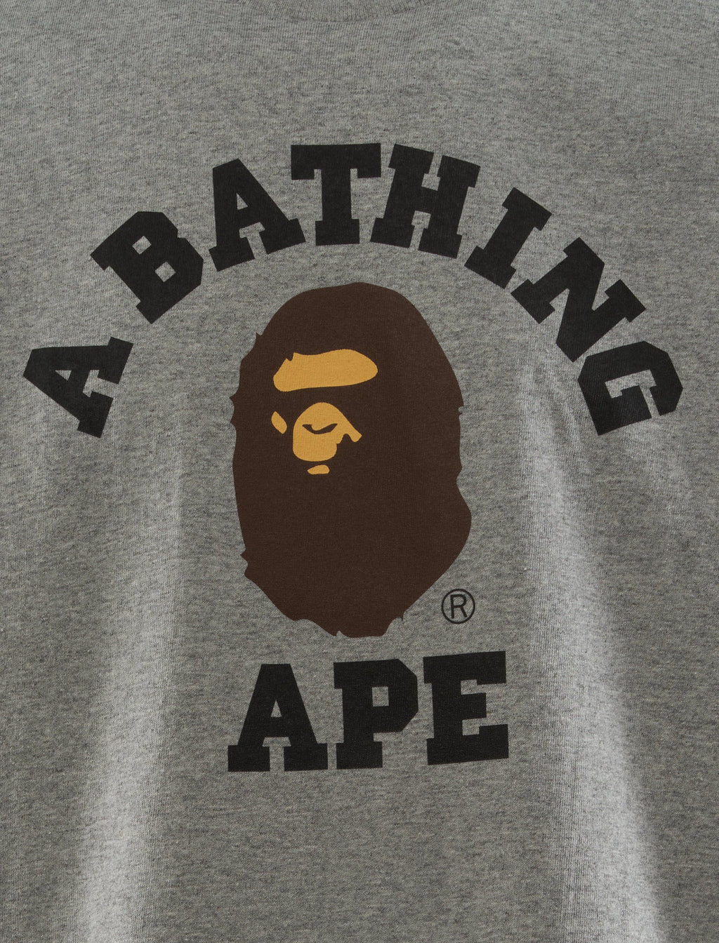 College Tee A bathing ape оригінал – Купити в Україні – вид ззаду