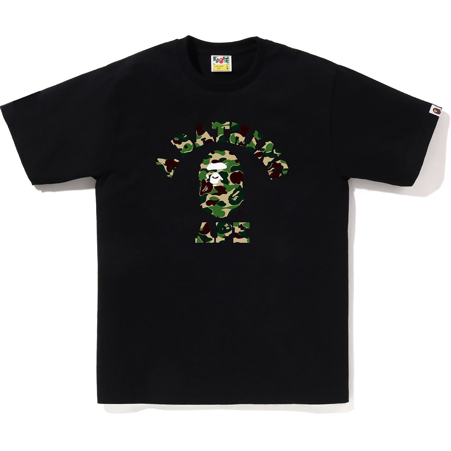 Abc Camo College Tee Mens A bathing ape – Гарантія оригінальності – вид ззаду