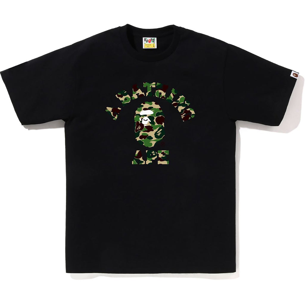 Abc Camo College Tee Mens A bathing ape – Гарантія оригінальності – вид ззаду