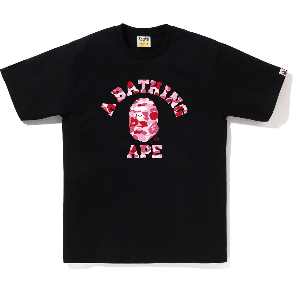 Abc Camo College Tee Mens A bathing ape – Гарантія оригінальності – детальний вид