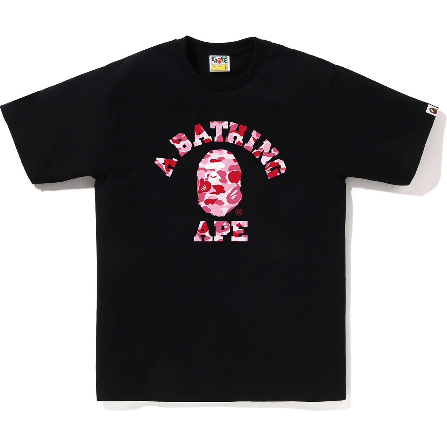 Abc Camo College Tee Mens A bathing ape – Гарантія оригінальності – детальний вид