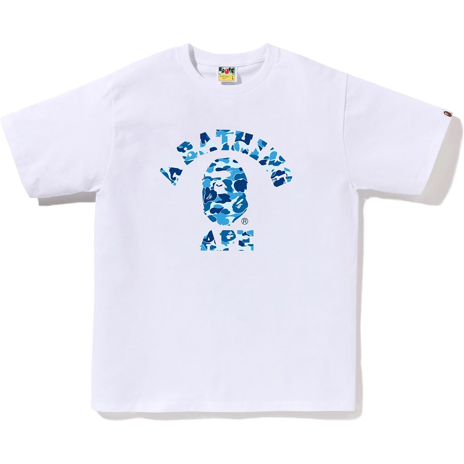 Abc Camo College Tee Mens A bathing ape – Гарантія оригінальності – збільшений вид