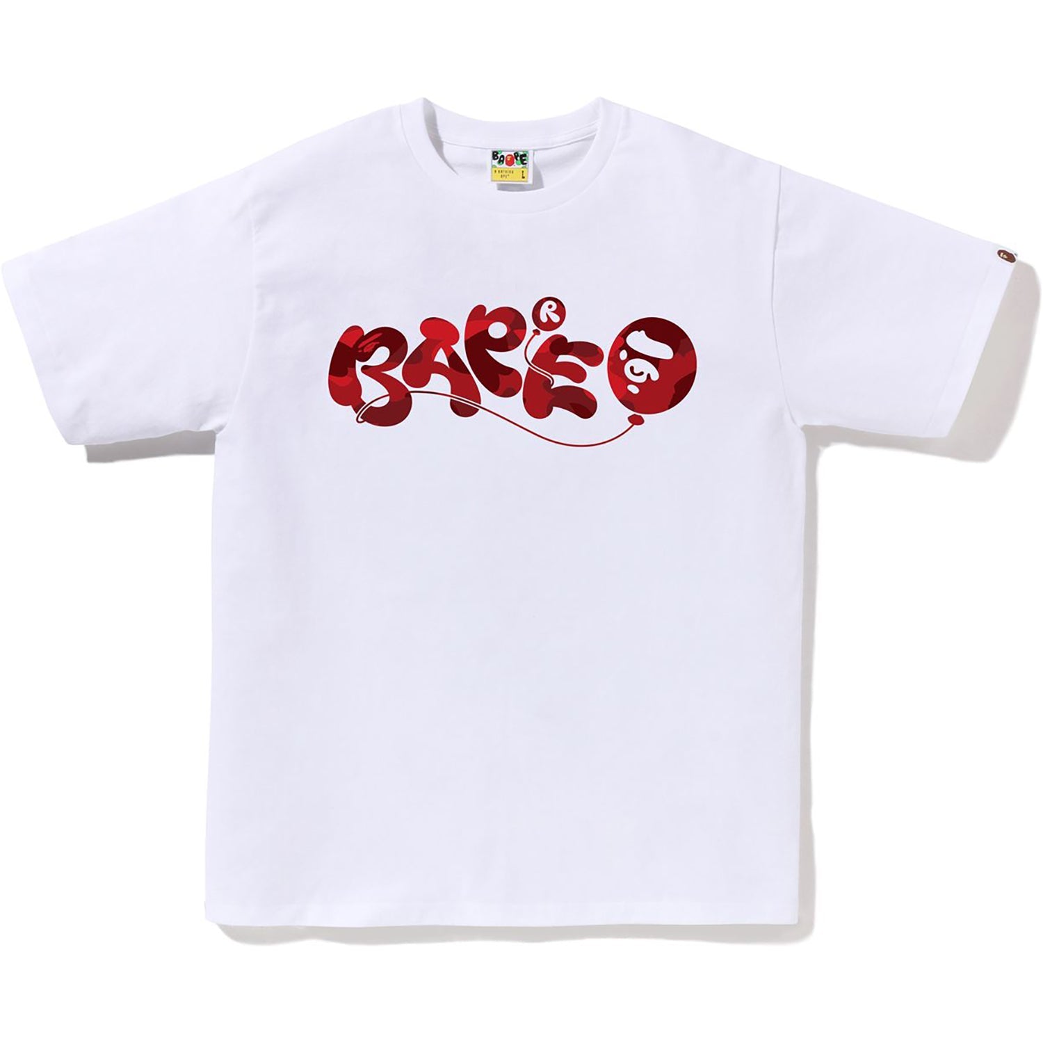 Color Camo Bape Balloon Tee Mens A bathing ape – Гарантія оригінальності – вид ззаду