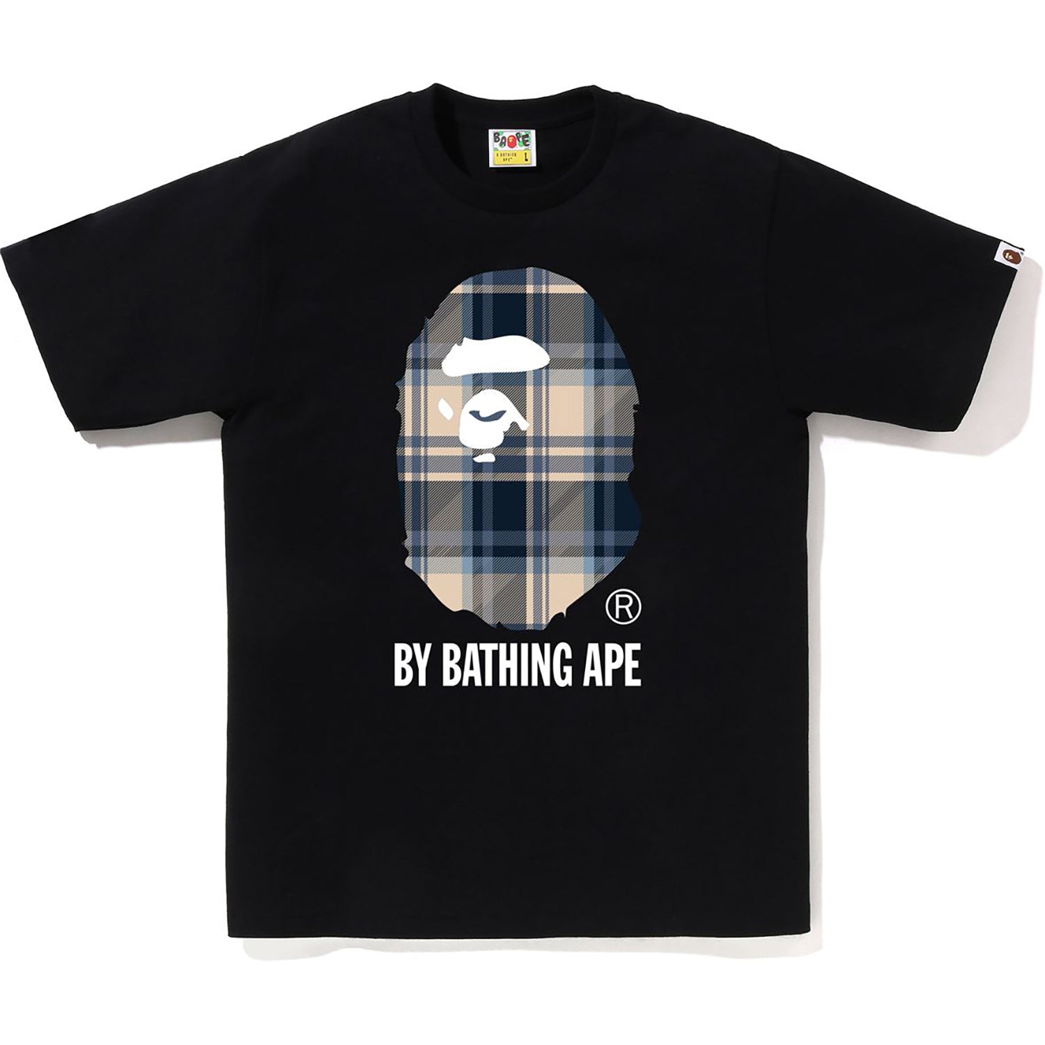 Check By Bathing Ape Tee Mens A bathing ape – Гарантія оригінальності – вид ззаду