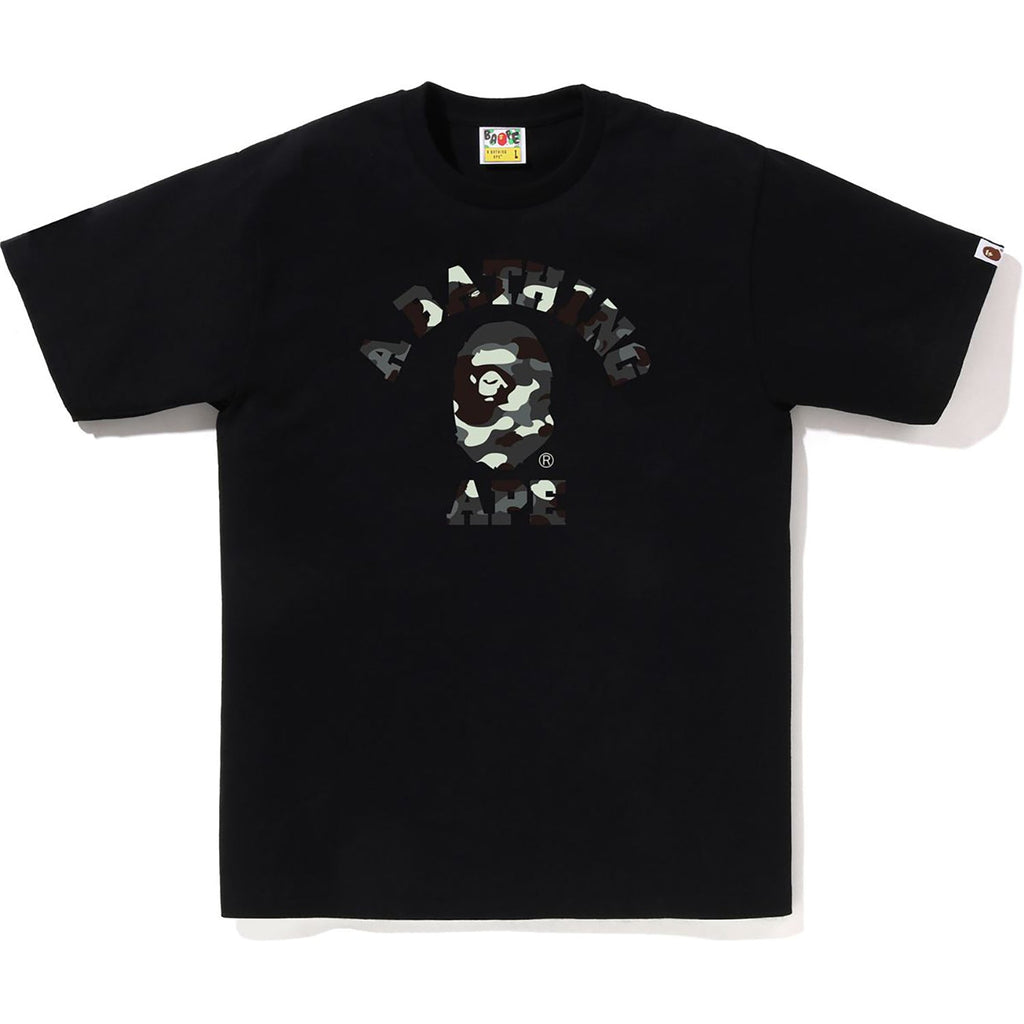 Оригінальна City Camo College Tee Mens A bathing ape – боковий вид