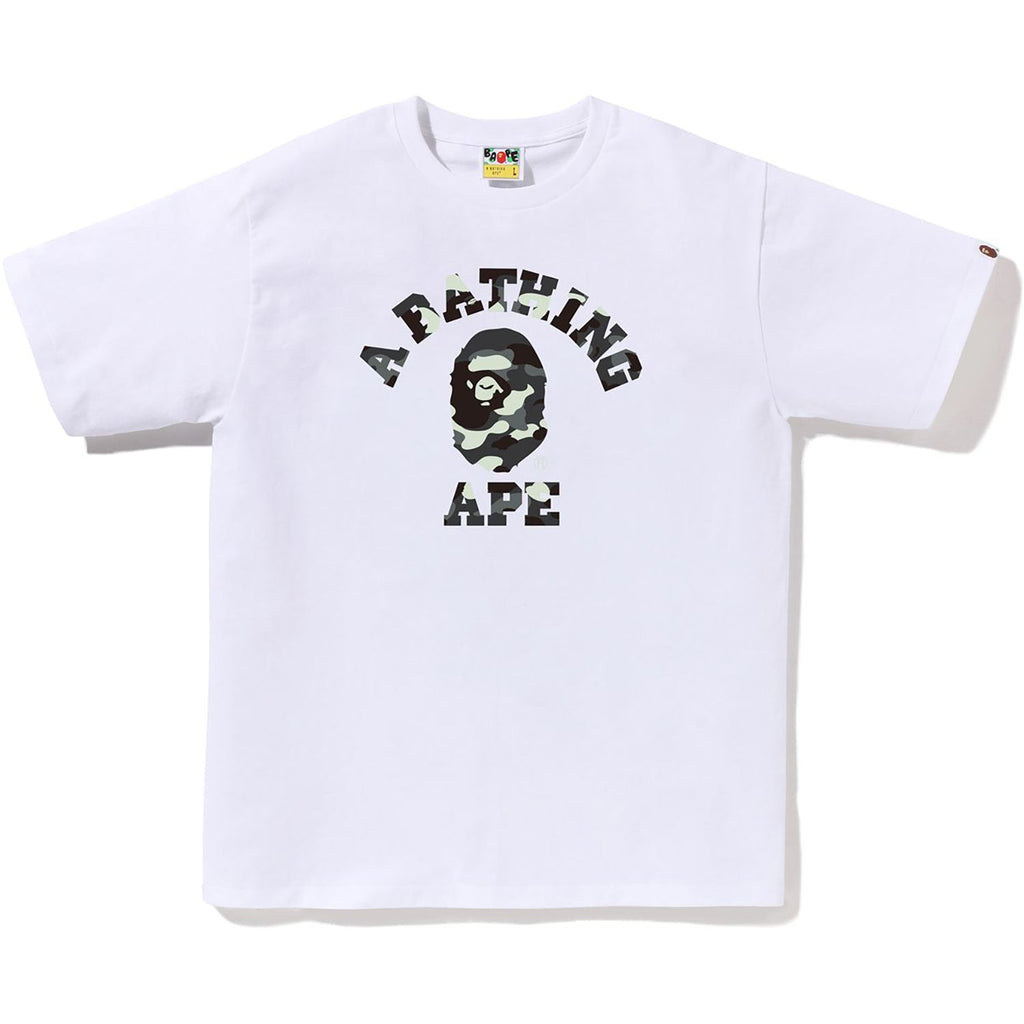 Оригінальна City Camo College Tee Mens A bathing ape – детальний вид