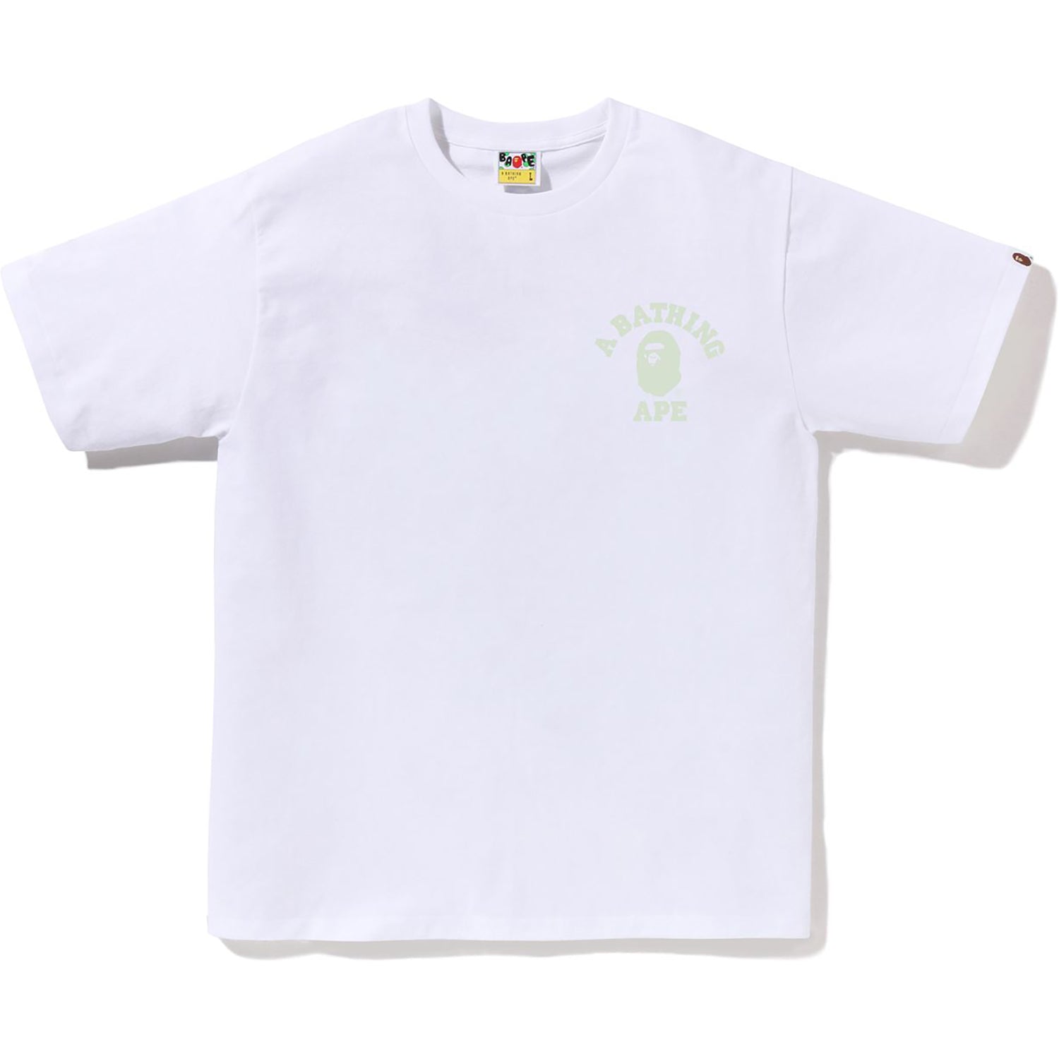 City Camo College Ats Tee Mens A bathing ape – Гарантія оригінальності – боковий вид