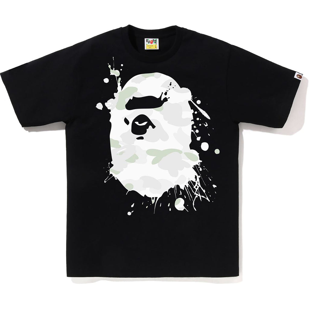 City Camo Painting Ape Head Tee Mens A bathing ape оригінал – Купити в Україні – боковий вид