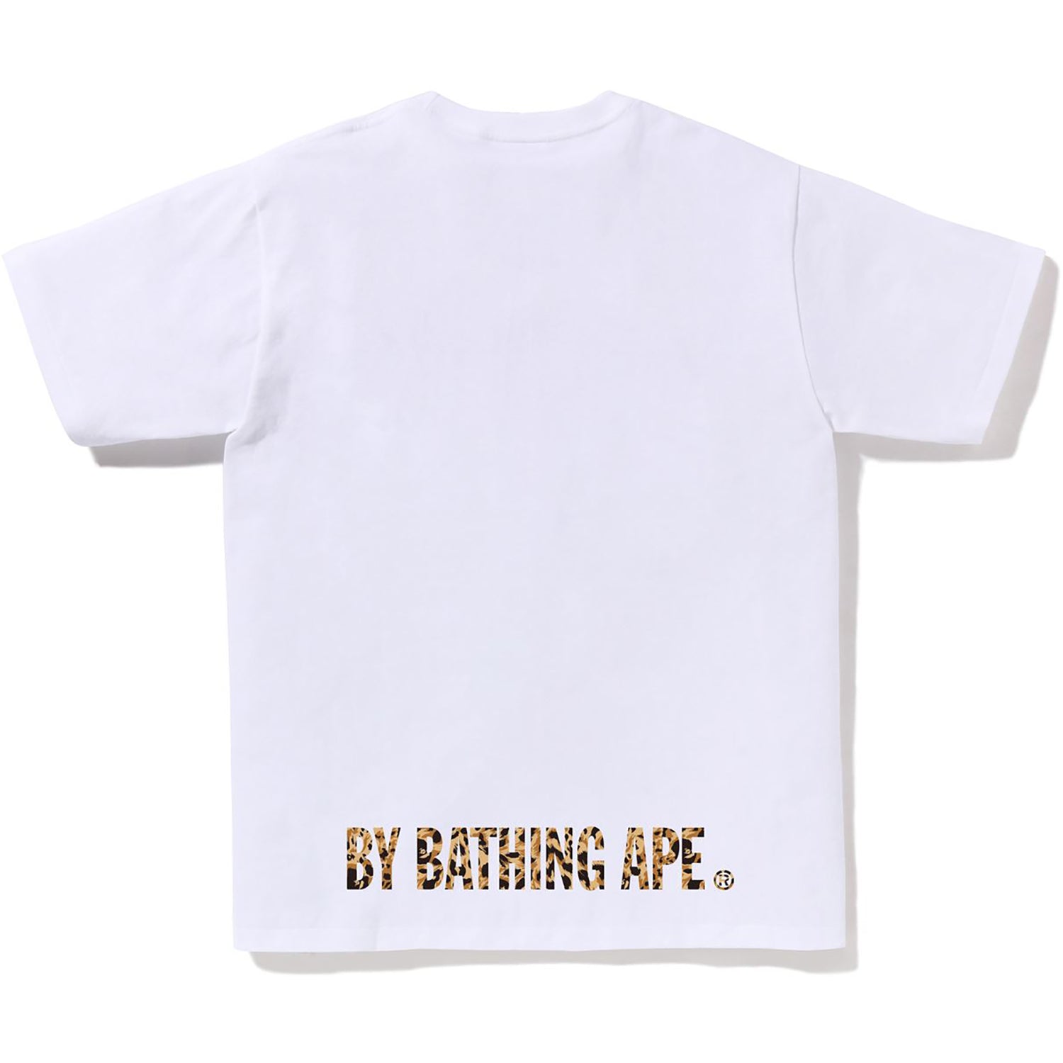 Wild Leopard Pattern Ape Face Sta Tee Mens A bathing ape оригінал – Купити в Україні – вид ззаду
