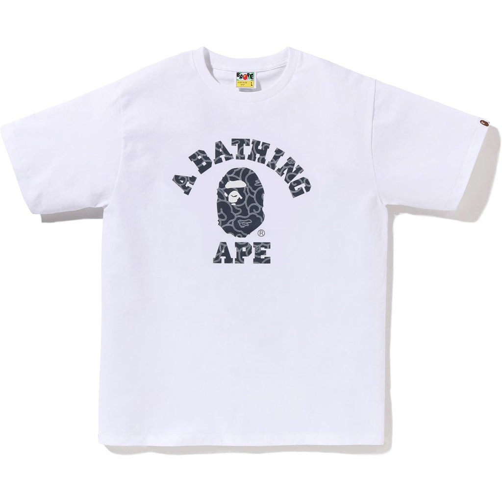 Оригінальна Japanese Cloud Camo College Tee Mens A bathing ape – детальний вид