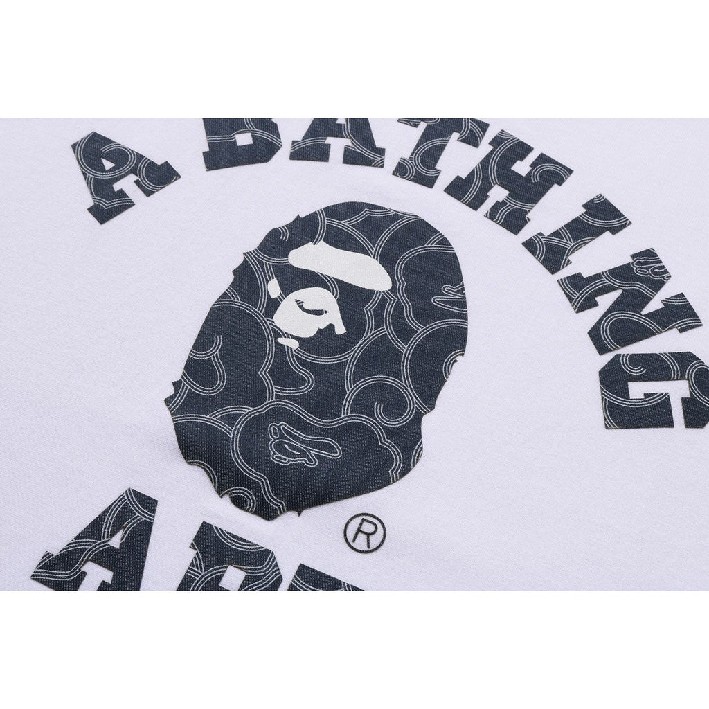 Оригінальна Japanese Cloud Camo College Tee Mens A bathing ape – збільшений вид