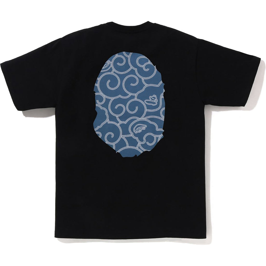Japanese Cloud Camo Big Ape Head Tee Mens A bathing ape оригінал – Купити в Україні – вид ззаду