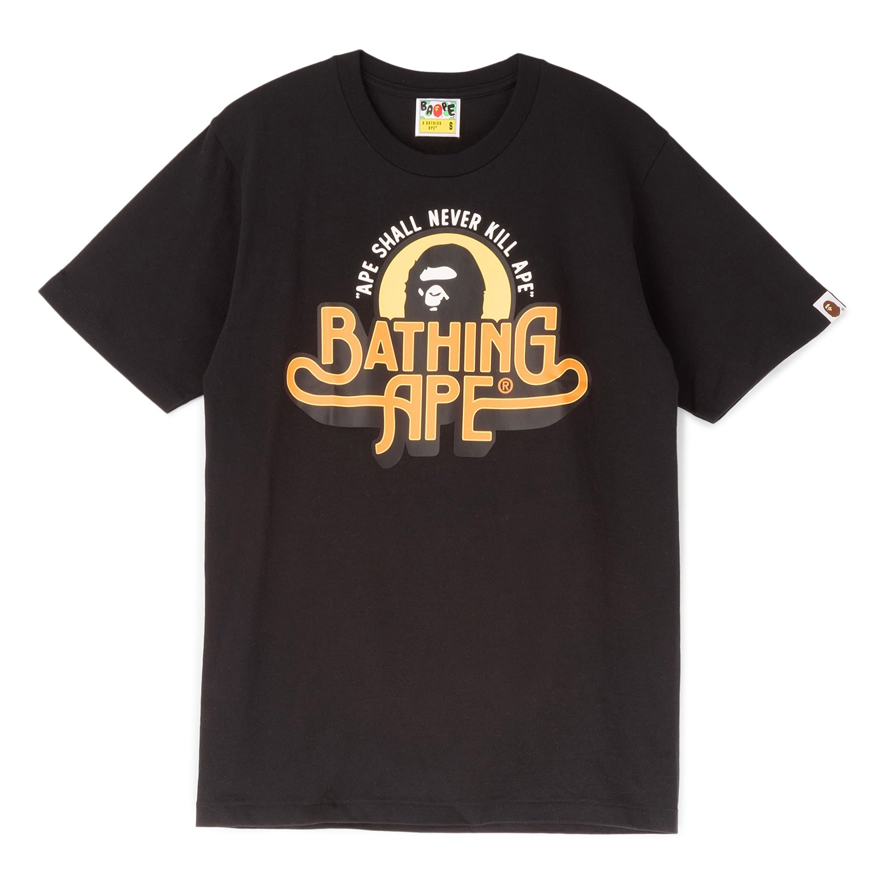 Genuine Garment Logo Tee A bathing ape оригінал – Купити в Україні – боковий вид
