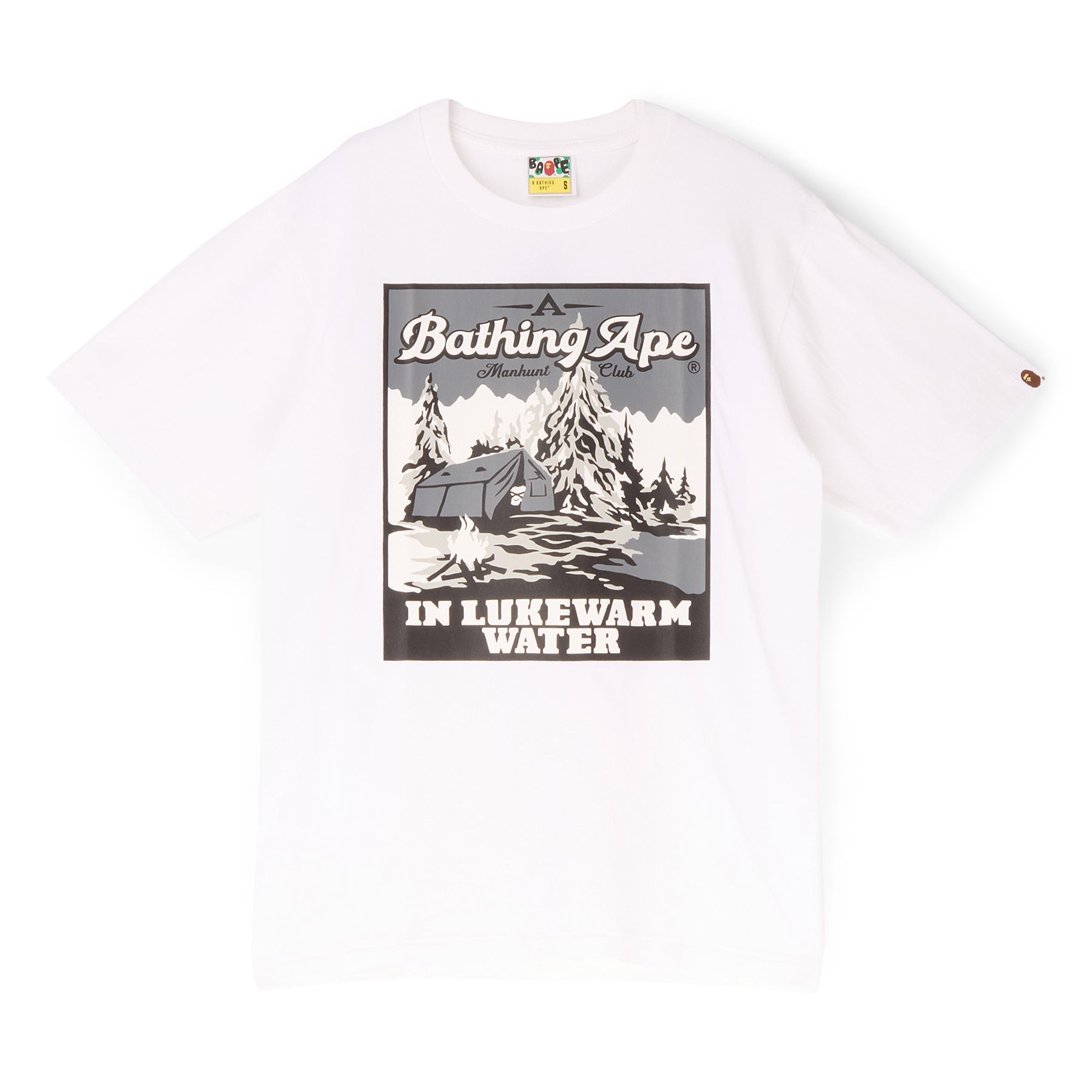 Base Camp Tee A bathing ape оригінал – Купити в Україні – боковий вид