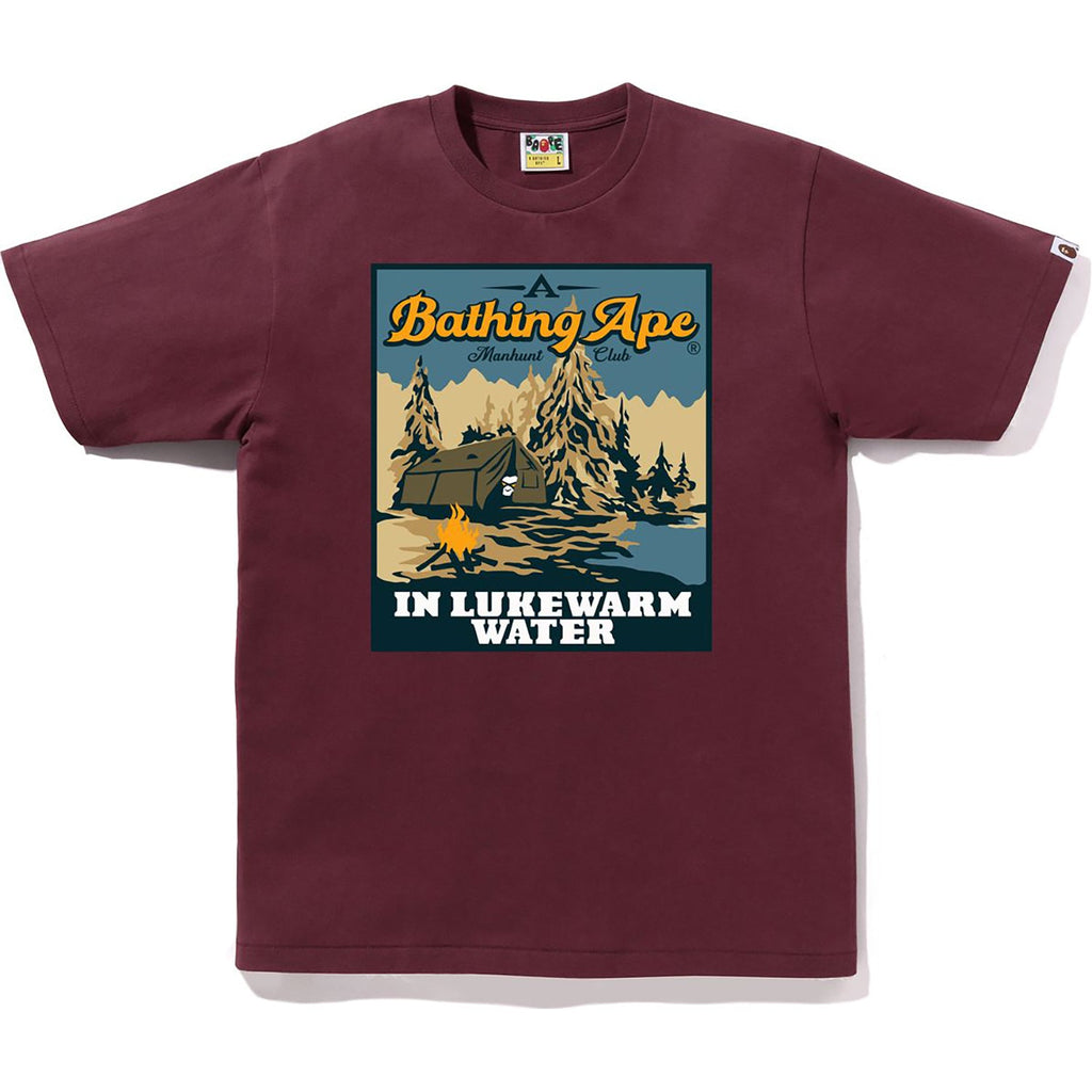 Base Camp Tee Mens A bathing ape оригінал – Купити в Україні – боковий вид