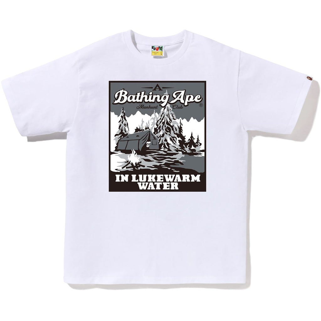 Base Camp Tee Mens A bathing ape оригінал – Купити в Україні – вид ззаду