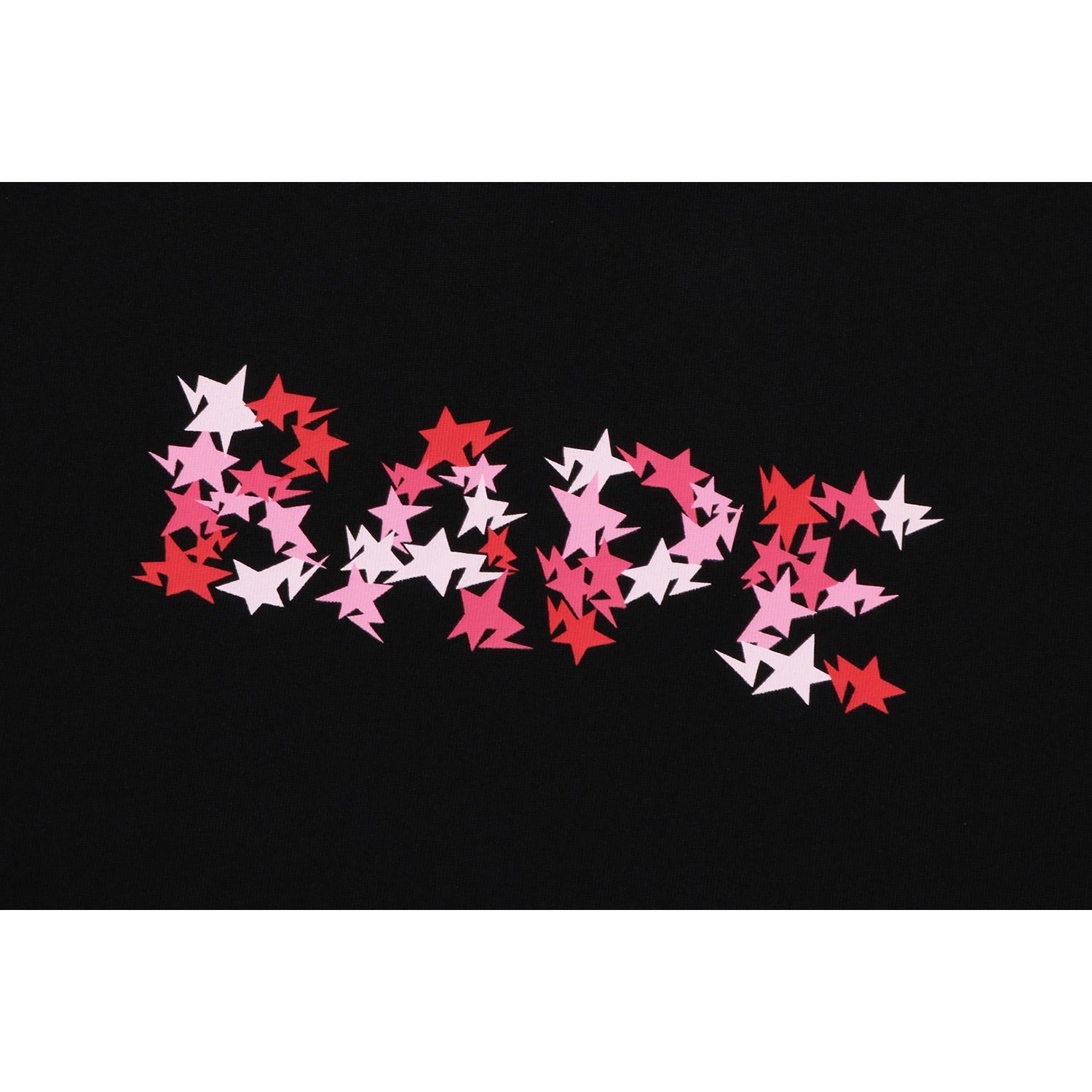 Оригінальна Sta Bape Logo Relaxed Fit Tee Mens A bathing ape – вид ззаду