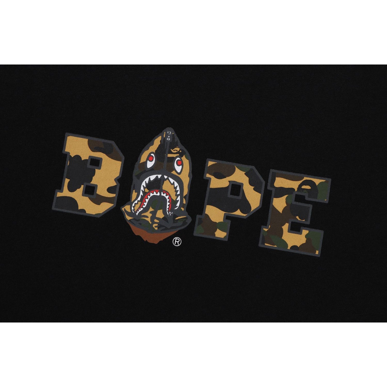 1st Camo Bape Logo Relaxed Fit Tee Mens A bathing ape оригінал – Купити в Україні – вид ззаду
