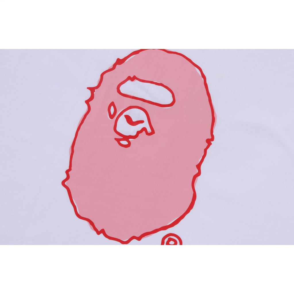 Оригінальна Hand Draw Bape Logo Relaxed Fit Tee Mens A bathing ape – збільшений вид