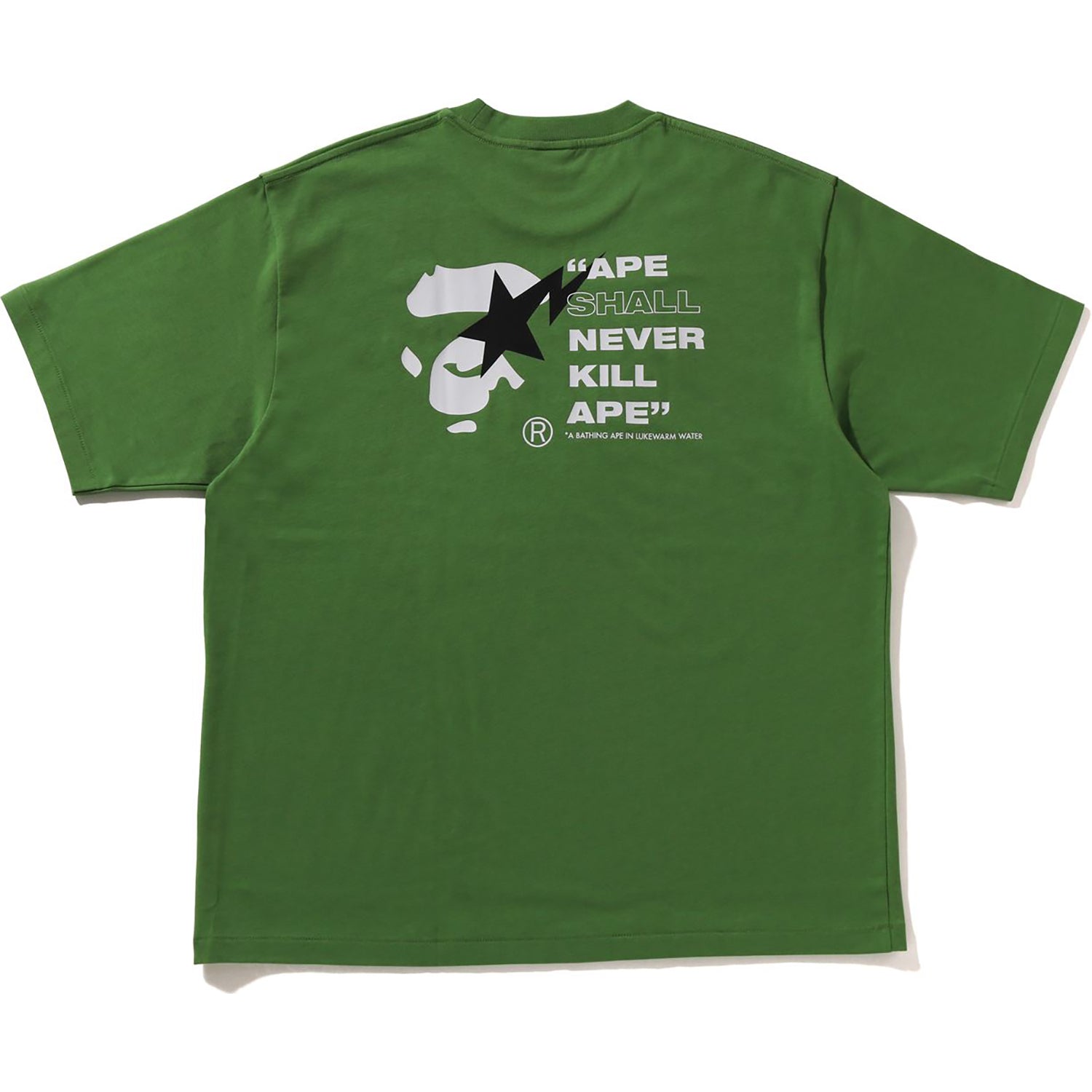 Sta Ape Face Relaxed Fit Tee Mens A bathing ape – Гарантія оригінальності – вид ззаду