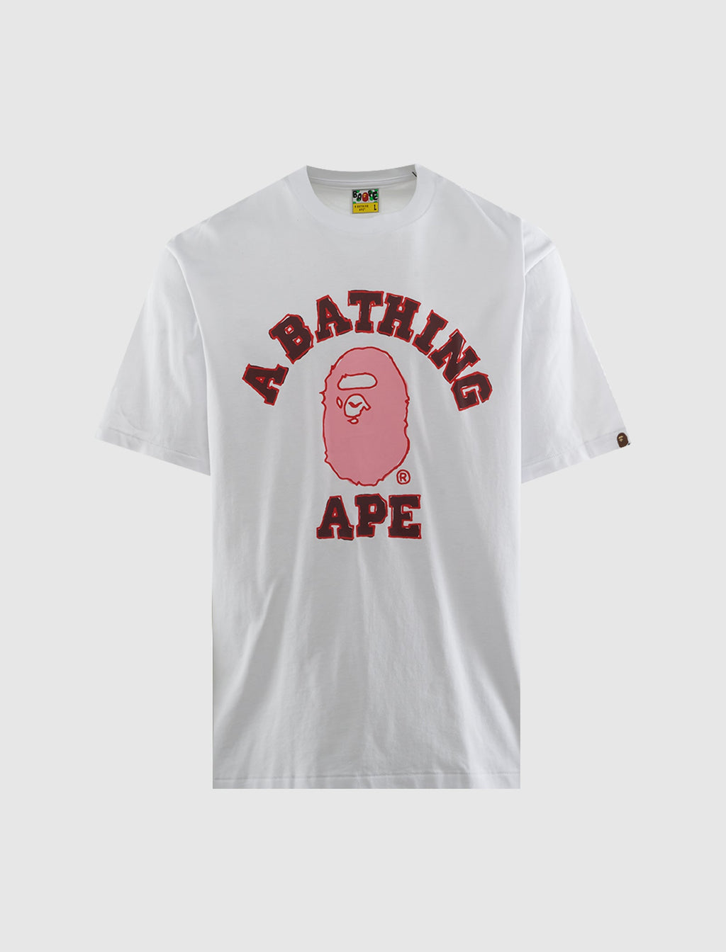 Оригінальна Handdrawn College Tee A bathing ape – боковий вид
