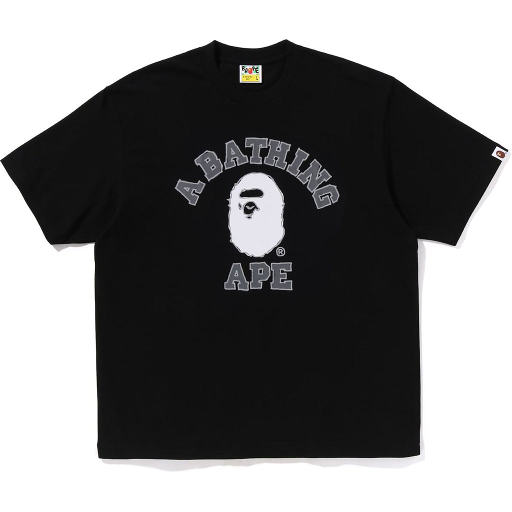 Оригінальна Hand Drawn College Relaxed Fit Tee Mens A bathing ape – детальний вид