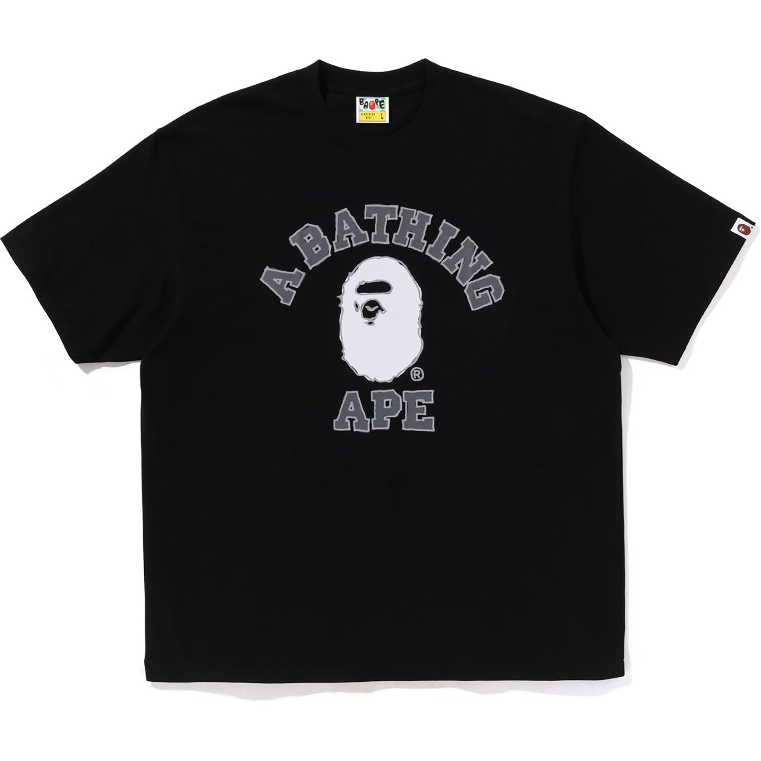 Оригінальна Hand Drawn College Relaxed Fit Tee Mens A bathing ape – детальний вид