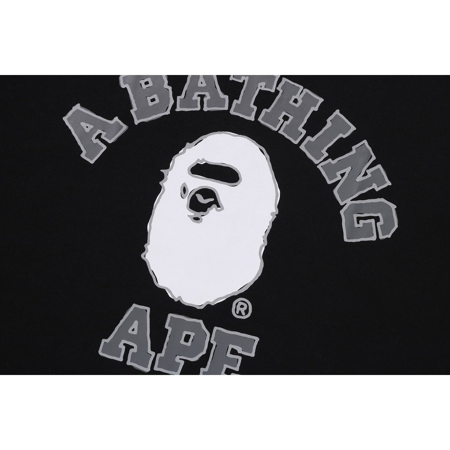 Оригінальна Hand Drawn College Relaxed Fit Tee Mens A bathing ape – збільшений вид