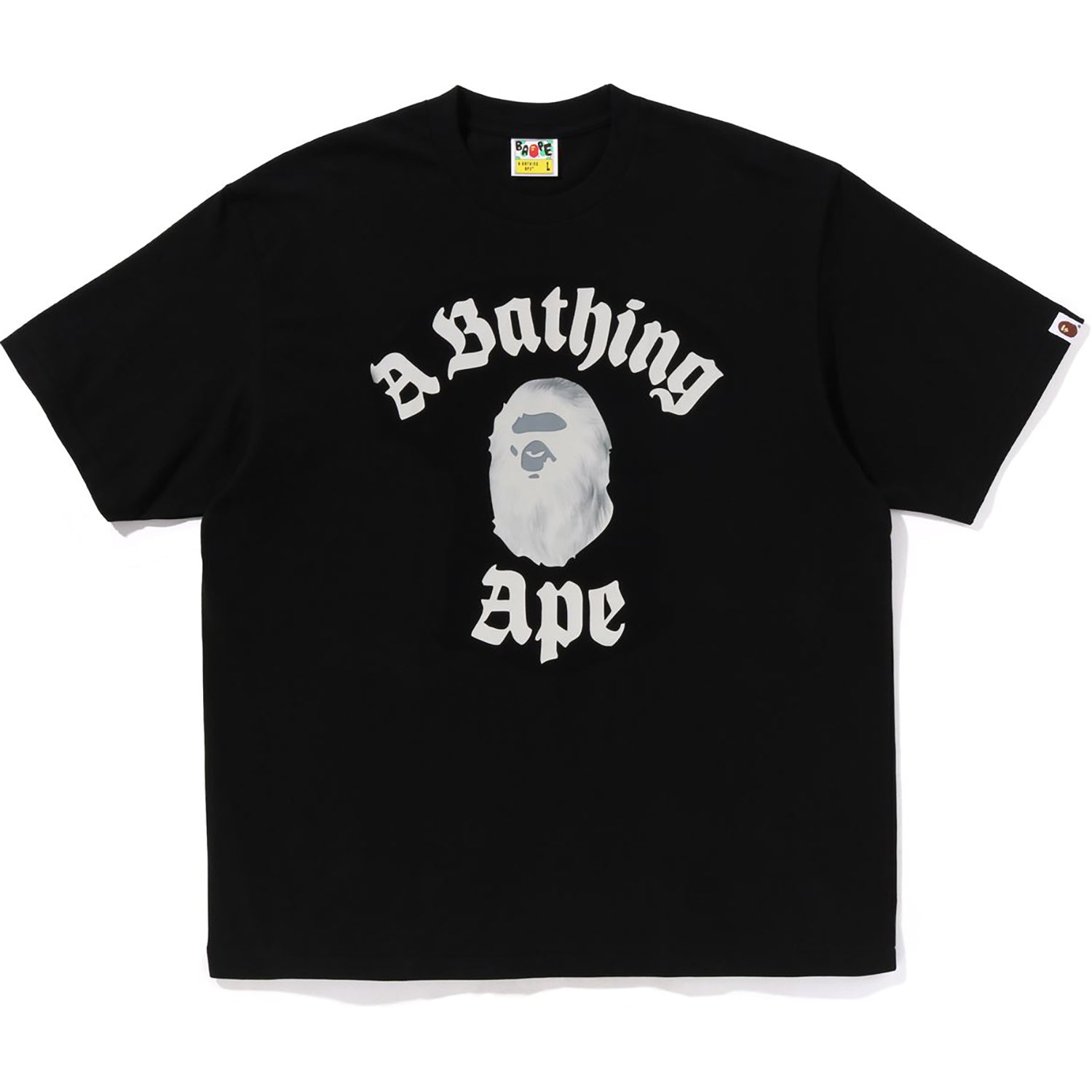 College Relaxed Fit Tee #2 Mens A bathing ape оригінал – Купити в Україні – боковий вид