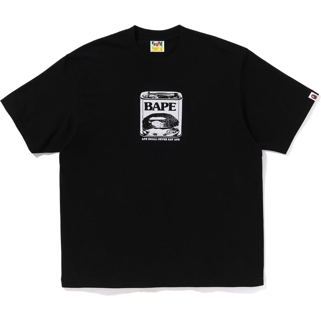Can Food Bape Logo Relaxed Fit Tee Mens A bathing ape оригінал – Купити в Україні – боковий вид