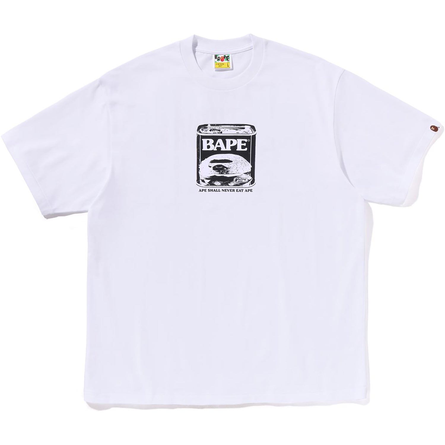 Can Food Bape Logo Relaxed Fit Tee Mens A bathing ape оригінал – Купити в Україні – детальний вид