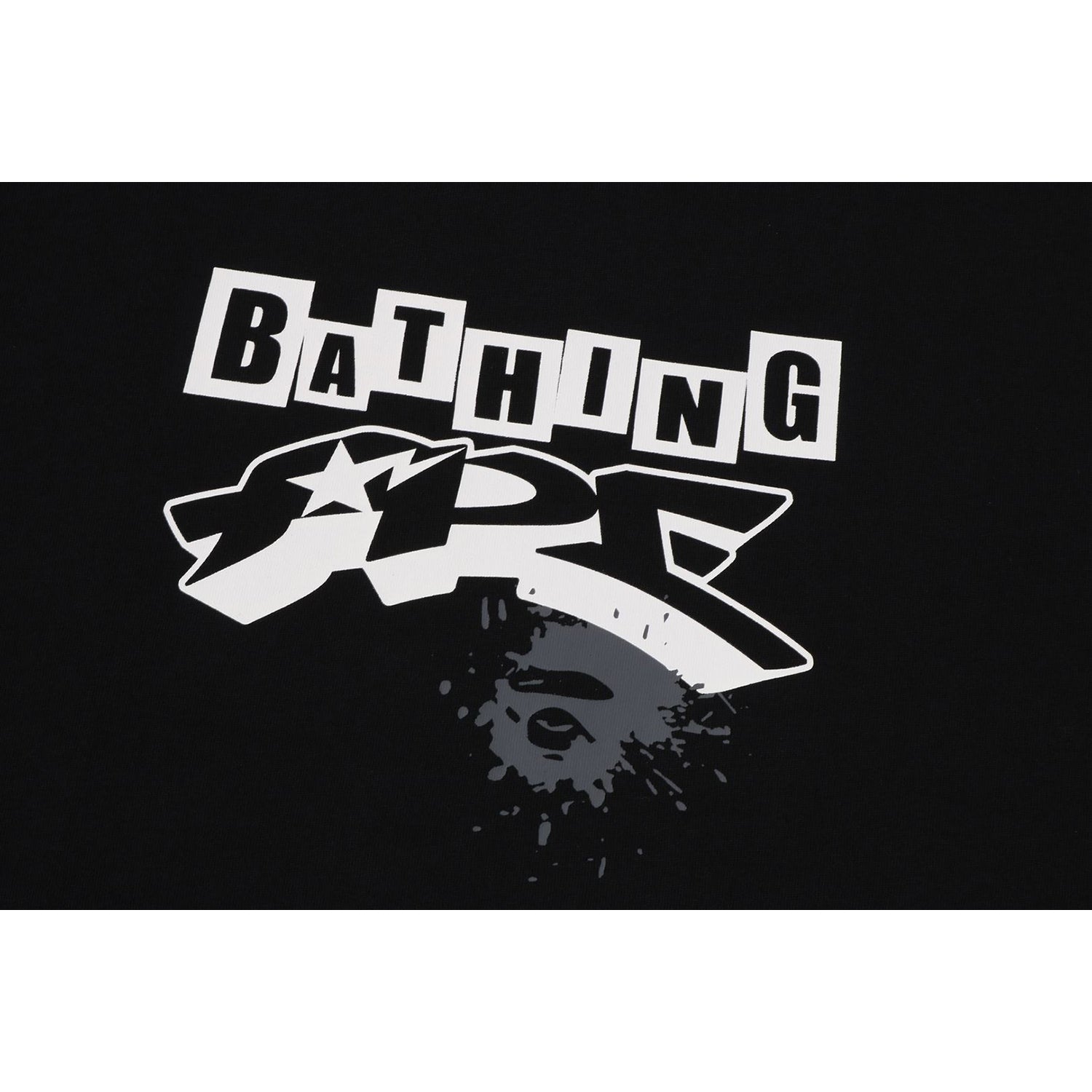 Graffiti Bape Logo Relaxed Fit Tee #1 Mens A bathing ape – Гарантія оригінальності – детальний вид