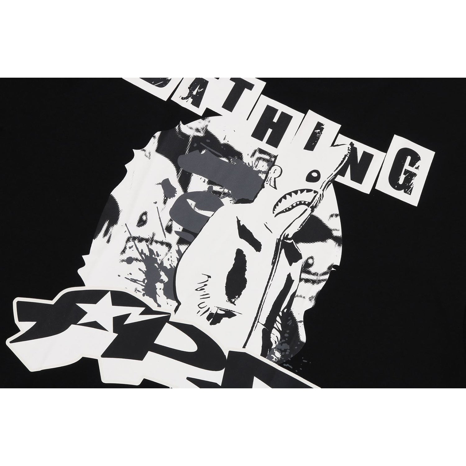Graffiti Bape Logo Relaxed Fit Tee #1 Mens A bathing ape – Гарантія оригінальності – збільшений вид